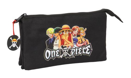 PORTATODO TRIPLE ONE PIECE 22x12x3cm