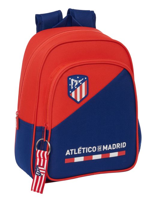 MOCHILA INFANTIL ADAPTABLE CARRO ATLETICO DE MADRID 27x33x1cm