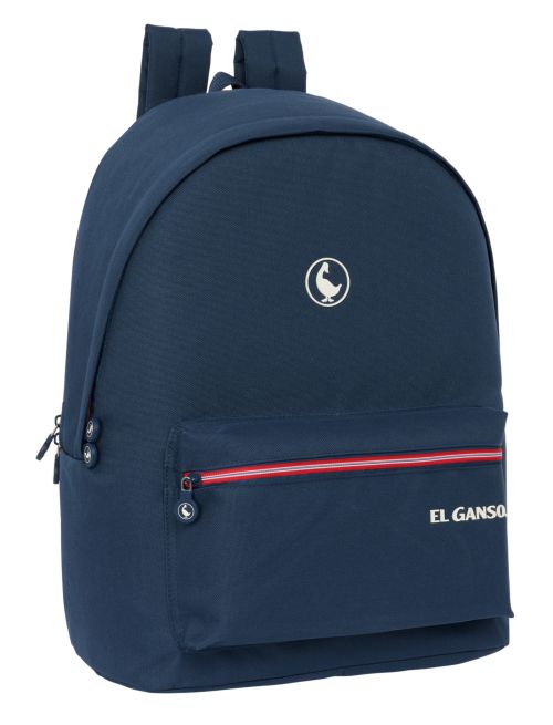 MOCHILA DOBLE PARA PORTATIL 15,6+USB EL GANSO CLASSIC 31x44x18cm