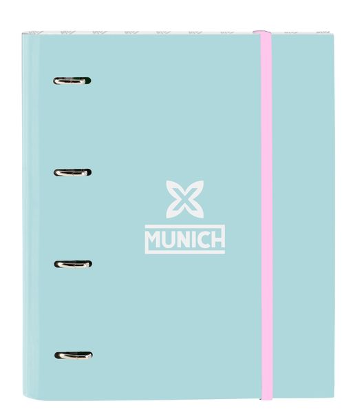 CARPETA 4 ANILLAS 35MM CON RECAMBIO MUNICH HEAVEN 27x32x3,5CM