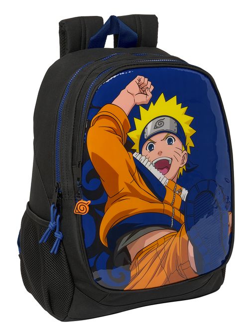 MOCHILA ADAPTABLE CARRO NARUTO NINJA 32x44x16CM