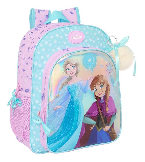 MOCHILA JUNIOR ADAPTABLE CARRO FROZEN COOL DAYS 32x38x12CM