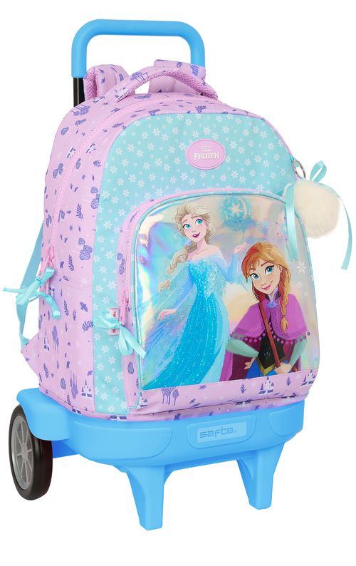 MOCHILA GRANDE CON RUEDAS COMPACT EVOLUTION EXTRAIBLE FROZEN COOL DAYS 33x45x22CM