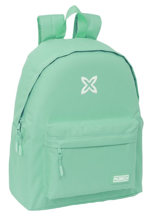  MOCHILA MUNICH BASICOS TURQUESA 33x42x15CM 