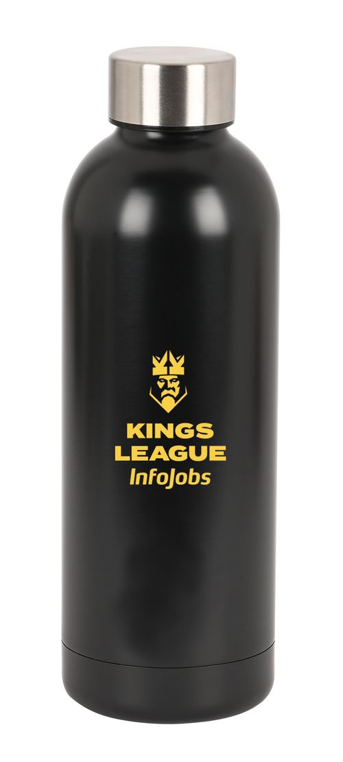 BOTELLA TERMO ACERO INOXIDABLE 500ml KINGS LEAGUE 7x22,5CM