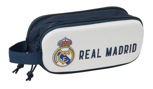 PORTATODO DOBLE 3D REAL MADRID 21x8x6CM