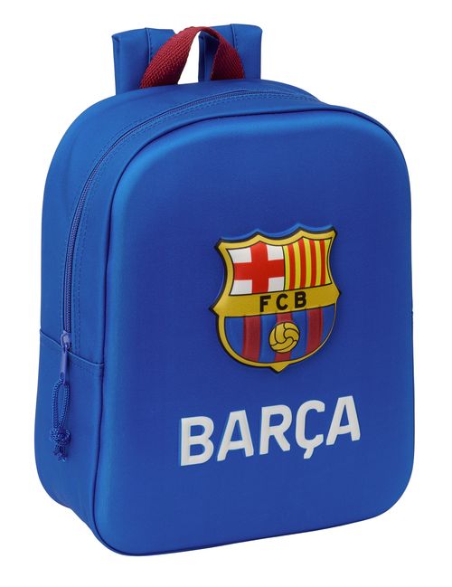 MOCHILA GUARDERIA 3D BOLSILLO RED F.C.BARCELONA 22x27x10CM