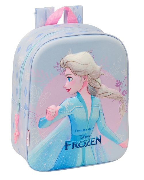 MOCHILA GUARDERIA 3D BOLSILLO RED FROZEN 22x27x10CM