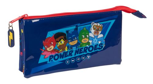 PORTATODO TRIPLE PJMASKS READY 22x12x3CM