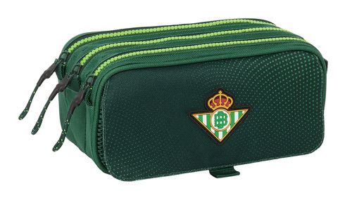 PORTATODO TRIPLE BIG RES AGUA REAL BETIS BALOMPIE 21,5x10x8CM