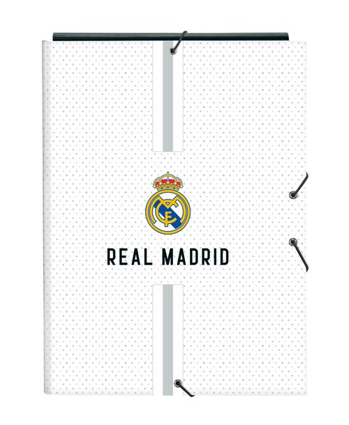 CARPETA FOLIO REAL MADRID 1ª EQUIPACION 24/25 26x33,5x2,5CM