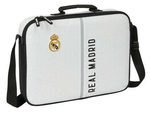 CARTERA EXTRAESCOLARES REAL MADRID 1ª EQUIPACION 24/25 38x28x6CM