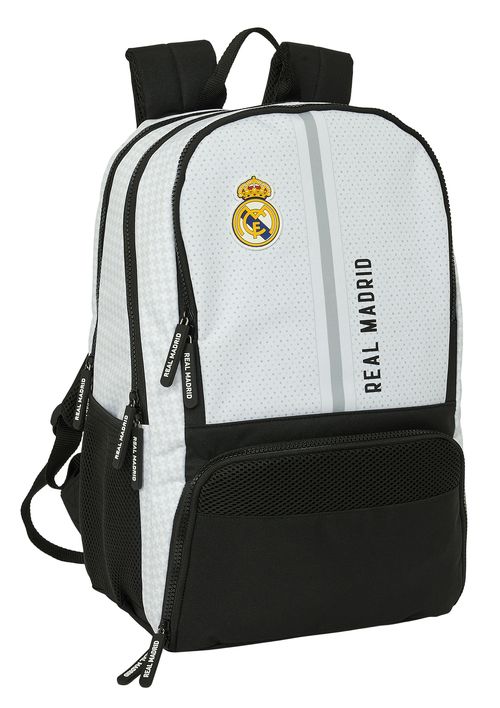 MOCHILA PADEL REAL MADRID 1ª EQUIPACION 24/25 30x42x17CM