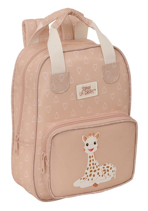 MOCHILA INFANTIL ADAPTABLE CON ASAS SOPHIE LA GIRAFE COOKIE 20x28x8CM