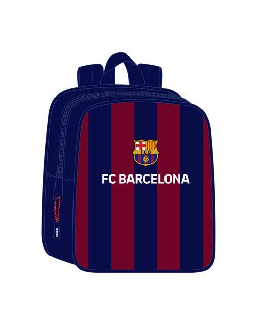 MOCHILA GUARDERIA ADAPTABLE CARRO F.C.BARCELONA 22x27x10CM