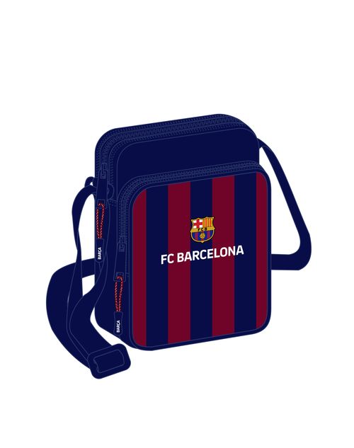 BANDOLERA PEQUEÑA F.C.BARCELONA 16x22x6CM