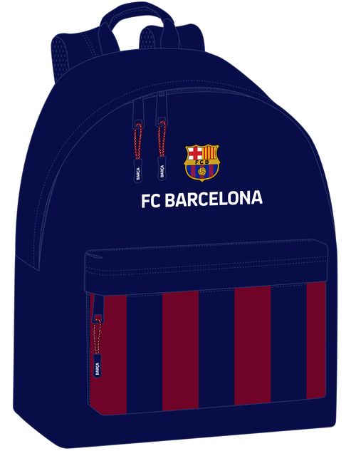 MOCHILA PARA PORTATIL 14,1 F.C.BARCELONA 31x41x16CM