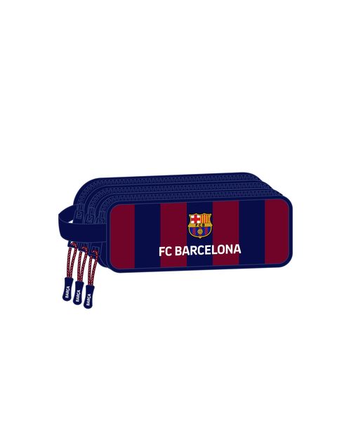 PORTATODO TRIPLE F.C.BARCELONA 21x8,5x7CM