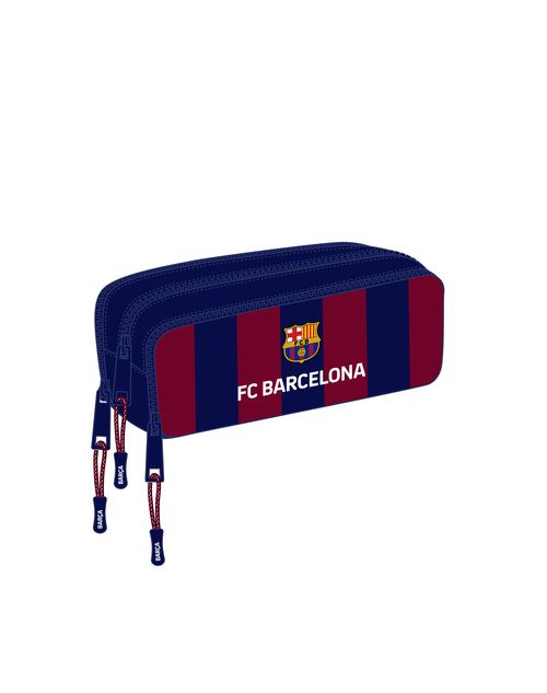 PORTATODO TRIPLE DESPLEGABLE F.C.BARCELONA 21x8x8CM