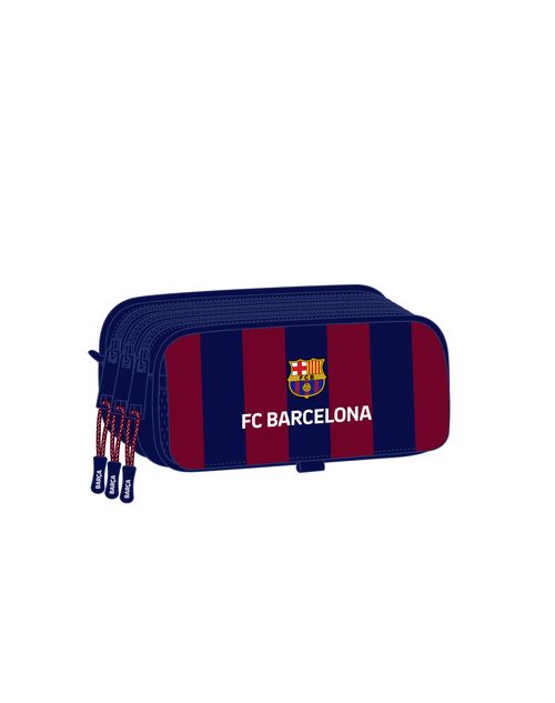 PORTATODO TRIPLE BIG F.C.BARCELONA 21,5x10x8CM