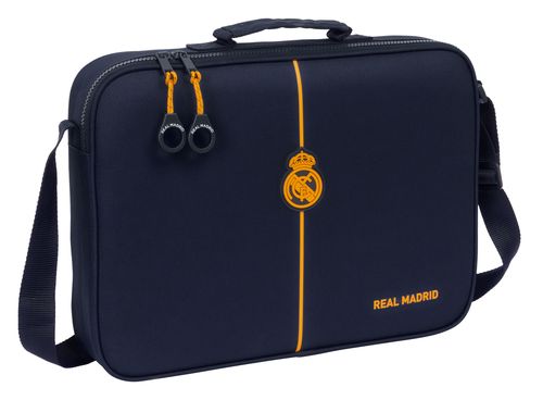 CARTERA EXTRAESCOLARES REAL MADRID 2ª EQUIPACION 24/25 38x28x6cm