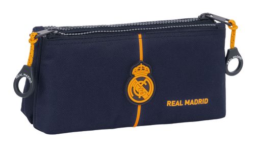 NECESER PQÑO. DOBLE REAL MADRID 2ª EQUIPACION 24/25 22x10x8cm