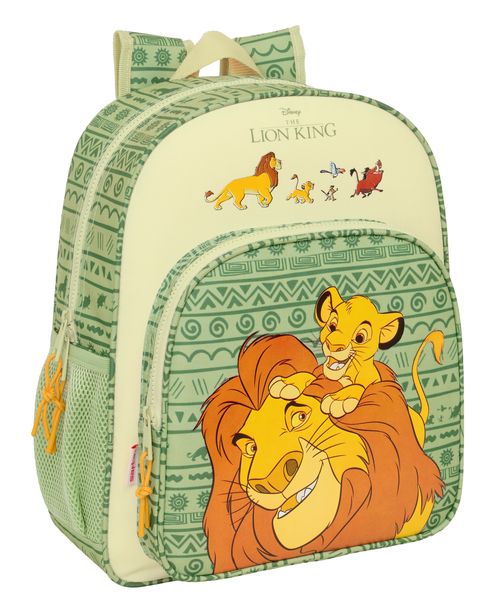 MOCHILA JUNIOR ADAPT.CARRO MUFASA 32x38x12cm