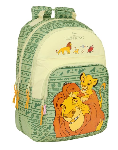 MOCHILA DOBLE ADAPT.CARRO MUFASA 32x42x15cm