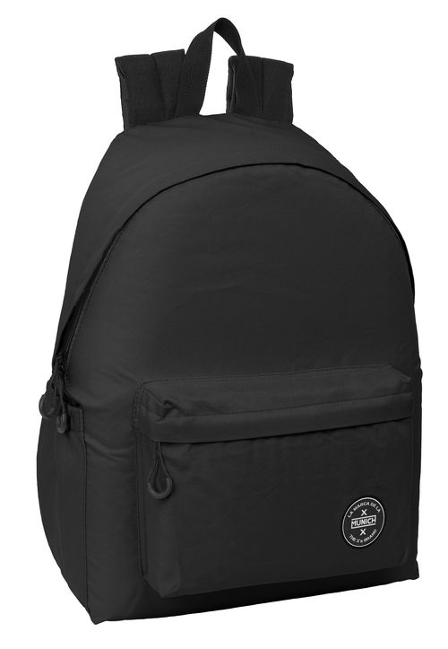 MOCHILA PARA PORTATIL 14.1'' MUNICH TEEN BLACK 31x43x13CM