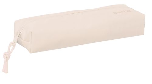 PORTATODO RECTANGULAR CON GOMA ELASTICA 22CM SAFTA LIGHT PINK 22x4x7CM