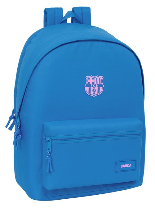 MOCHILA DOBLE PARA PORTATIL 15,6+USB F.C.BARCELONA CHICA INDIGO 31x44x18cm