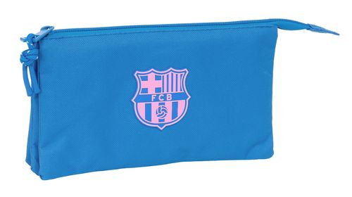 PORTATODO TRIPLE F.C.BARCELONA CHICA INDIGO 22x12x3cm