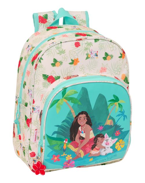 MOCHILA INFANTIL ADAPT.CARRO VAIANA 28x34x10cm