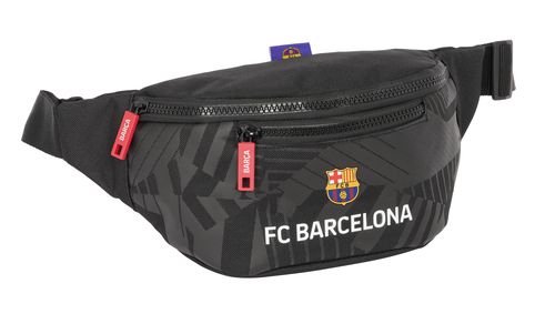 RIÑONERA F.C.BARCELONA BLACK 23x12x9cm