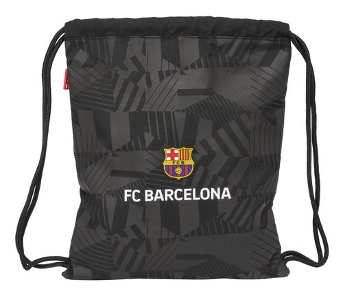 SACO DEPORTIVO F.C.BARCELONA BLACK 35x40x1cm