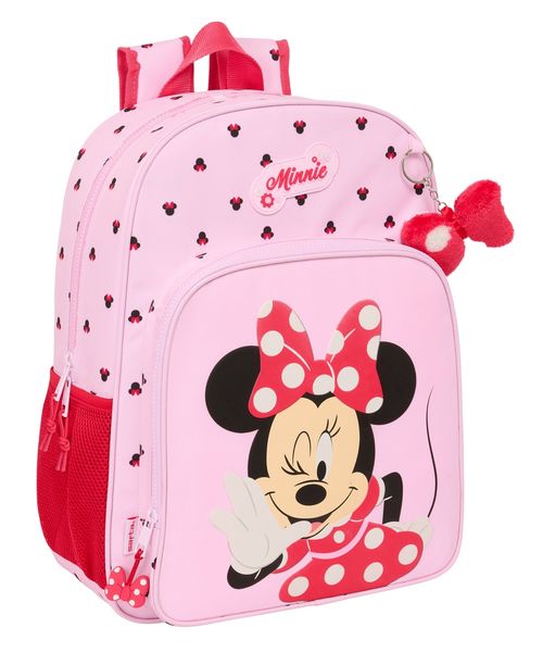 MOCHILA ADAPTABLE CARRO MINNIE MOUSE NAIVE 33x42x14cm