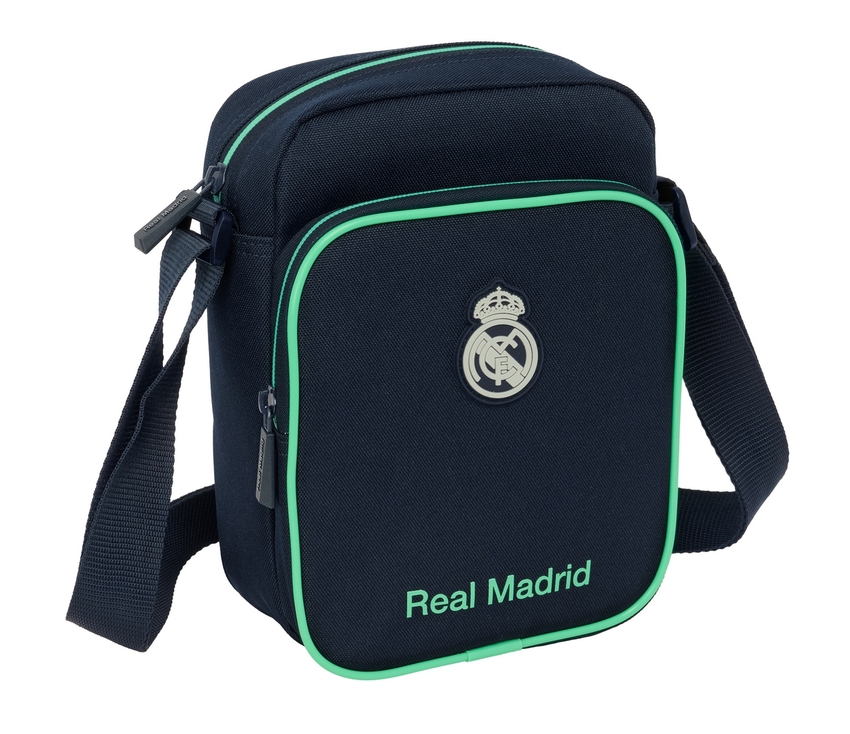  BANDOLERA PEQUEÑA REAL MADRID 2ª EQUIPACION 25/26 16x22x6cm 
