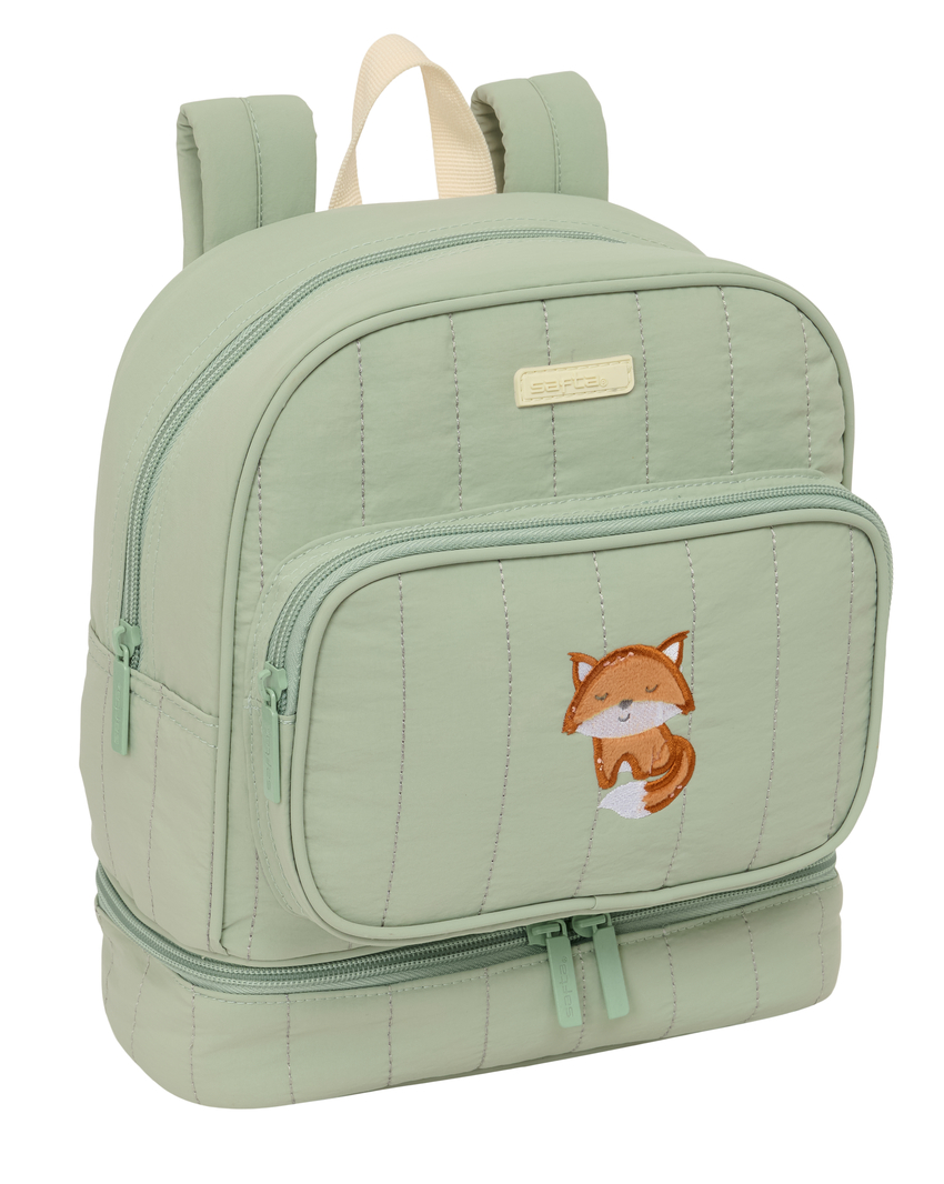  MOCHILA NEVERA GUARDERIA SAFTA PREESCOLAR ZORRITO 22x27x10cm 
