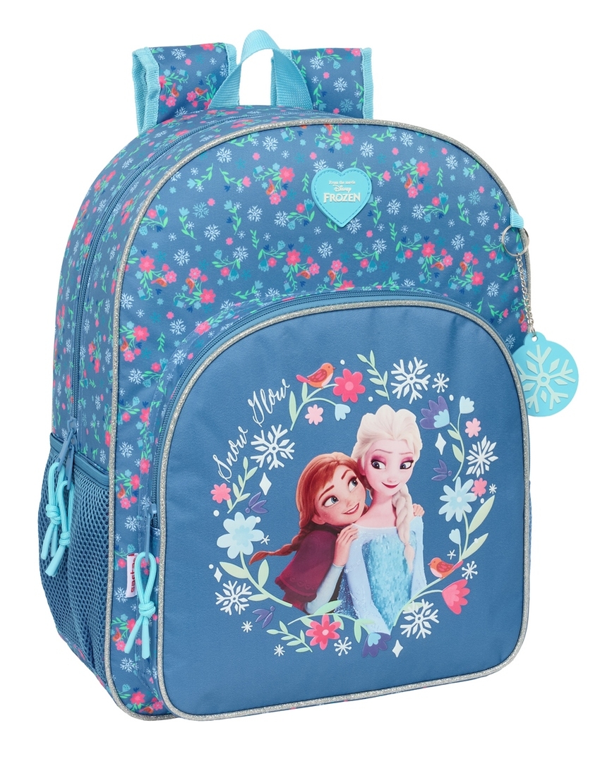  MOCHILA ADAPTABLE CARRO FROZEN 33x42x14cm 