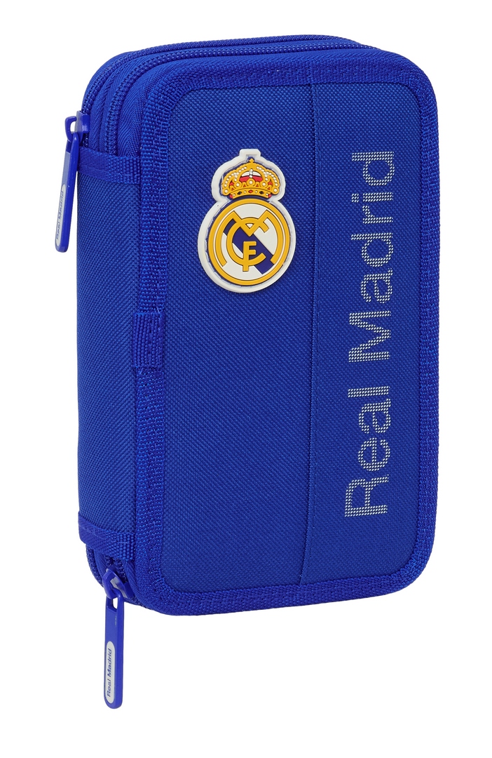  PLUMIER DOBLE PEQUEÑO 29 PIEZAS REAL MADRID 12,5x19,5x4cm 