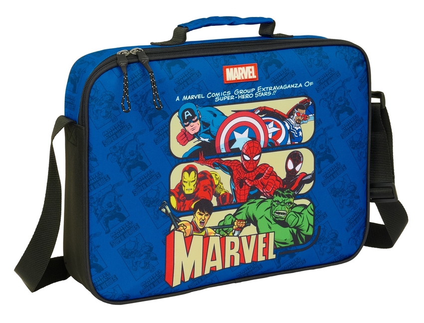  CARTERA EXTRAESCOLARES AVENGERS 38x28x6cm 