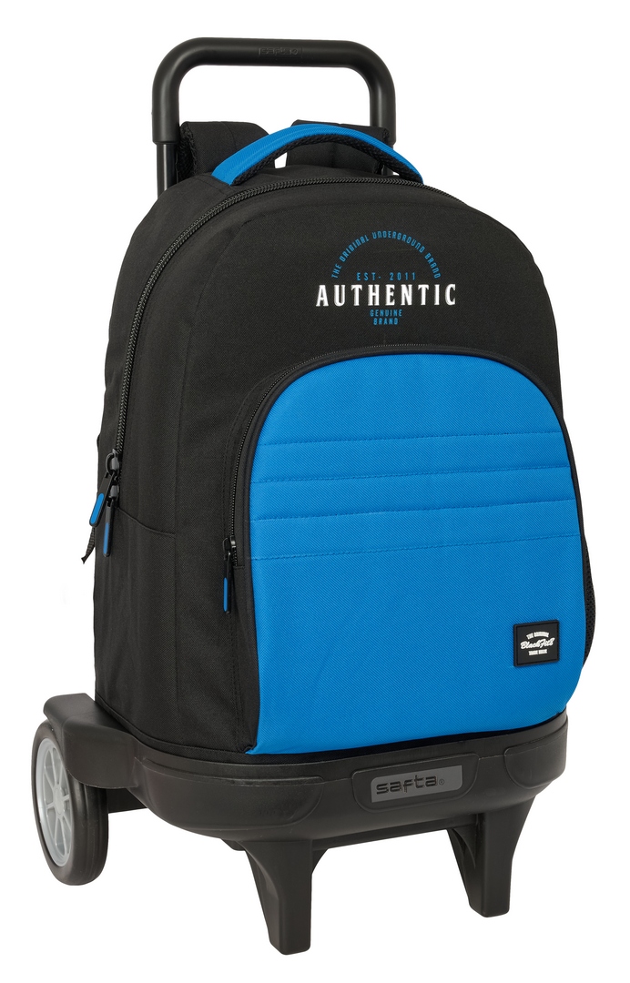  MOCHILA GRANDE CON RUEDAS COMPACT EVOLUTION EXTRAIBLE BLACKFIT8 UNDERGROUND 33x45x22cm 