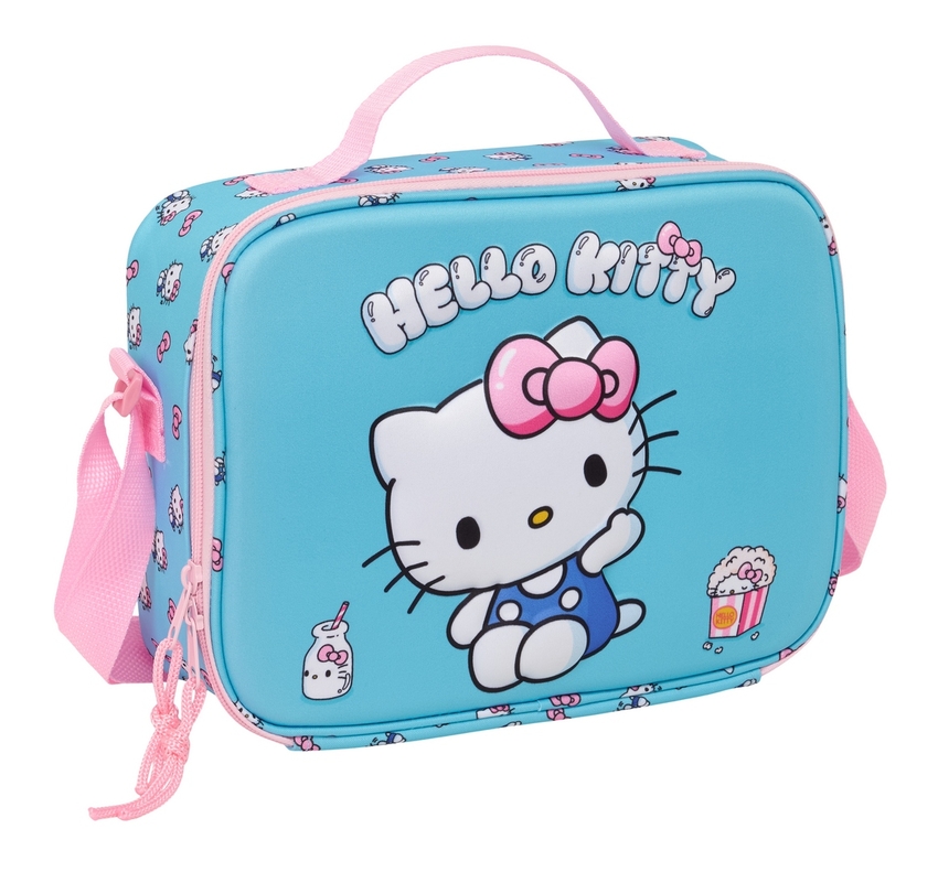  PORTAMERIENDAS NEVERA 3D HELLO KITTY 25x19,5x9cm 