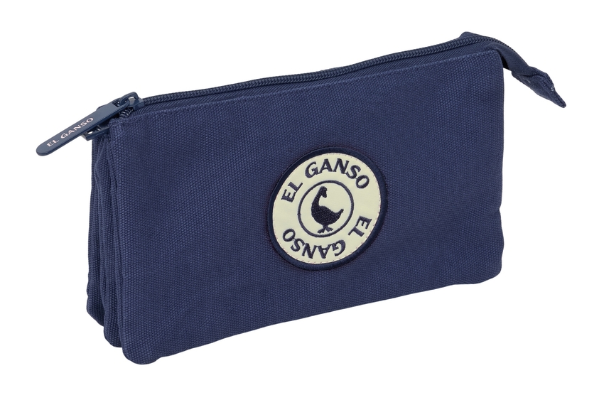  PORTATODO TRIPLE EL GANSO JEANS 22x12x3cm 