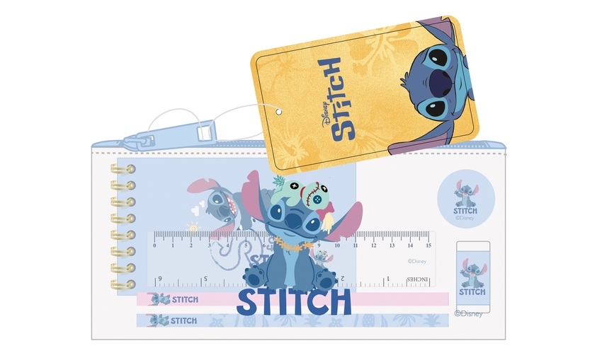  PORTATODO ACTIVIDADES STITCH STATIONERY 22,5x10,5x1cm 
