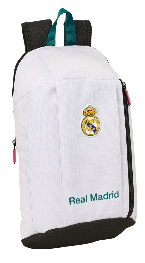  MINI MOCHILA CREMALLERA VERTICAL REAL MADRID EQUIPACION 26/27 22x39x10cm 