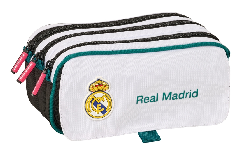  PORTATODO TRIPLE BIG REAL MADRID EQUIPACION 26/27 21,5x10x8cm 