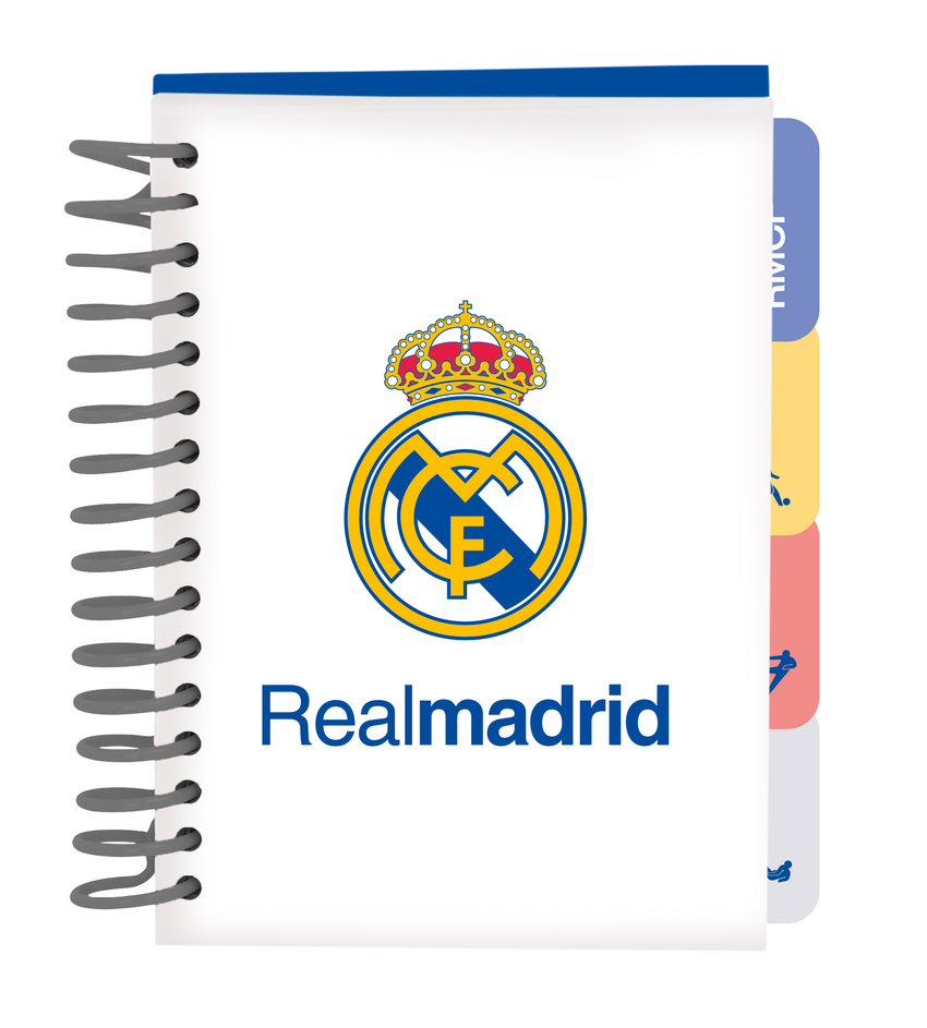  BLOC DE NOTAS A6 REAL MADRID EQUIPACION 26/27 10,5x14,8cm 