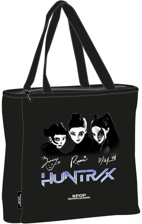  TOTE BAG CON CREMALLERA K-POP Demon Hunters - SOUL 36x6,5x38cm 