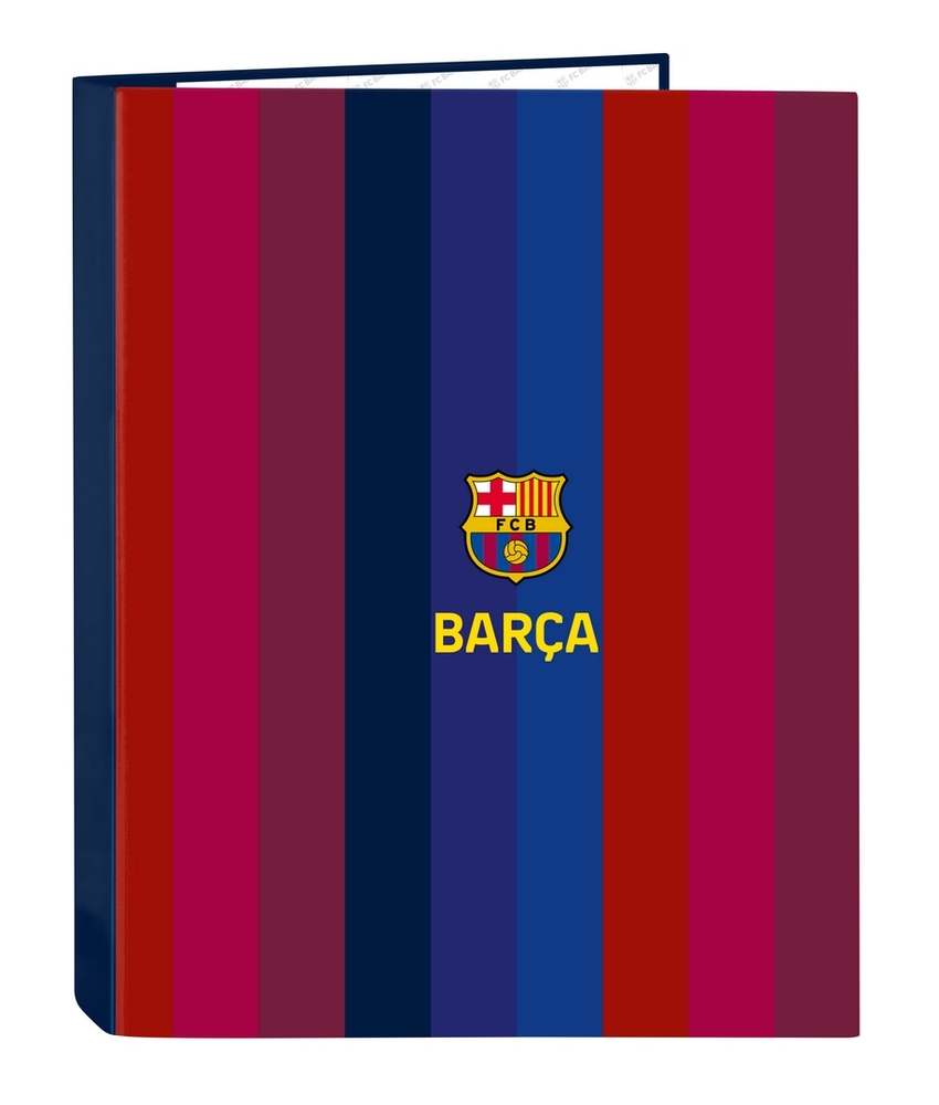  CARPETA FOLIO 4 ANILLAS MIXTAS F.C.BARCELONA 1ª EQUIPACION 26/27 26,5x33x4cm 